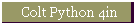 Colt Python 4in